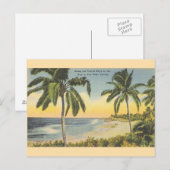 Vintage Tasten für West Travel Postkarte (Vorne/Hinten)