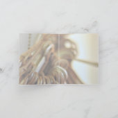 Vintage Tasten Karte (Innenseite)