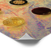 Vintage Tasten Poster (Ecke)