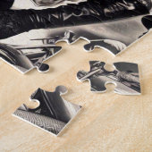Vintage-Tätowierte-Goth-Frau-Collage Puzzle (Seite)