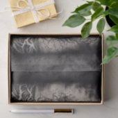 Vintage Tätowierung | Schwarz-Weiß Seidenpapier (Geschenk)