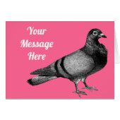 Vintage Taube (Vorderseite (Horizontal))