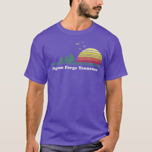 Vintage Taube Schmiede Tennessee Sunset Souvenir T-Shirt