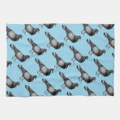 Vintage Taubengeschenke Teetuch Geschirrtuch (Horizontal)