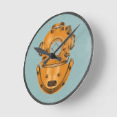 Vintage Tauchglocke Runde Wanduhr (Winkel)