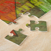 Vintage Taurus Classic Frauenportrait Gotische Kun Puzzle (Seite)