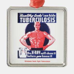 Vintage-TB-Schmuck Silbernes Ornament