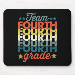 Vintage-Team 4. vierte Klasse Byck Zur Schule Lehr Mousepad