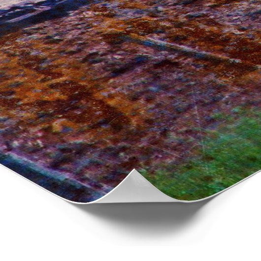 Vintage Teamarbeit Poster (Ecke)