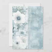 Vintage Teapot Floral Granmillenial Tea Party Einladung (Rückseite)