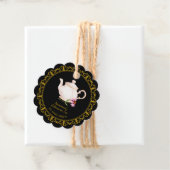 Vintage Teapot Homemade Echinacea Tea Hang Tag Geschenkanhänger (Beispiel)