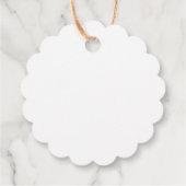 Vintage Teapot Homemade Mint Tea Hang Tag Geschenkanhänger (Rückseite)