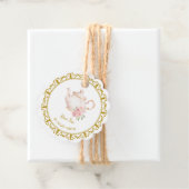 Vintage Teapot Homemade Rose Tea Hang Tag Geschenkanhänger (Beispiel)