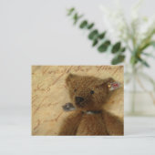 Vintage Ted Postkarte (Stehend Vorderseite)