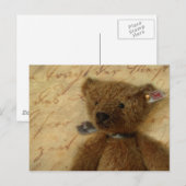 Vintage Ted Postkarte (Vorne/Hinten)