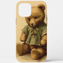 Vintage-Teddybär-iPhone / iPad-Hülle
