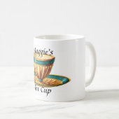 Vintage Tee-Schalen-Tasse Kaffeetasse (VorderseiteRechts)