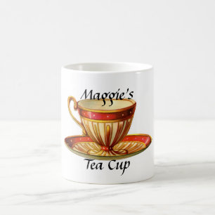Vintage Tee-Schalen-Tasse Kaffeetasse