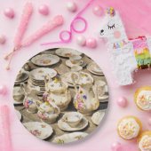 Vintage Tee-Set-WegwerfpapierTeller Pappteller (Party)