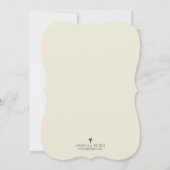 Vintage Teekanne-Baby-Duschen-Einladung Einladung (Rückseite)