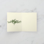 Vintage Teekanne Notecard Karte (Innenseite)