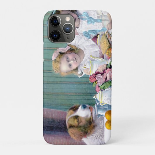 Vintage-Teeparty Case-Mate iPhone Hülle (Rückseite)