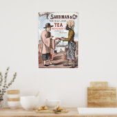 Vintage Teewerbung Australien Melbourne Poster (Küche)