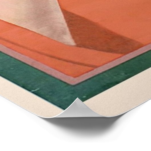 Vintage Teewerbung - Besser Poster (Ecke)