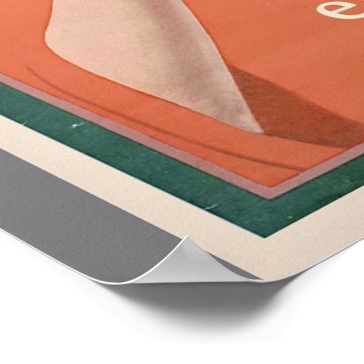 Vintage Teewerbung - Besser Poster (Ecke)