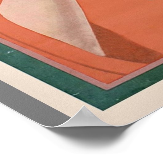 Vintage Teewerbung - Besser Poster (Ecke)