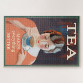 Vintage Teewerbung - Besser Puzzle (Horizontal)