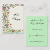 Vintage Teich-Szene Visitenkarte (Vorne/Hinten)