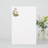 Vintage Teichplatte Briefpapier (Stehend Vorderseite)