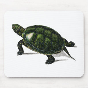 Vintage Teichschild Mousepad