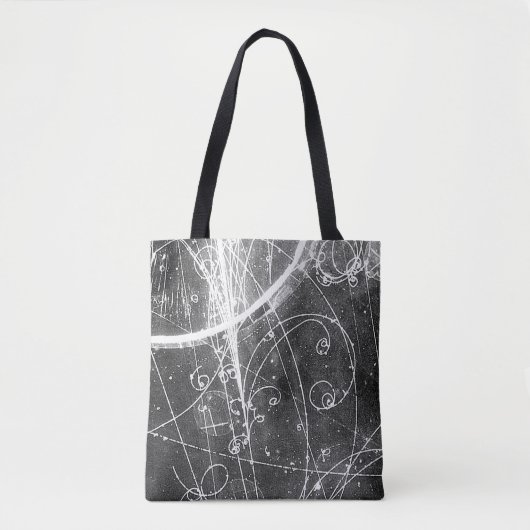 Vintage-Teilchenphysik-Tasche Tasche (Vorderseite)