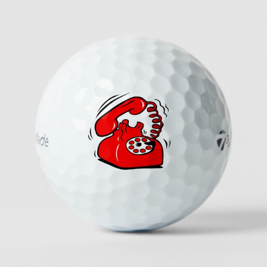 Vintage Telefon Golf   Golfball (Vorderseite)