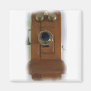 Vintage-Telefon-Magnet Magnet
