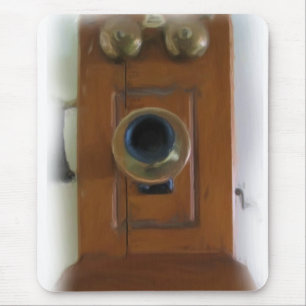 Vintage-Telefon-Mauspad Mousepad