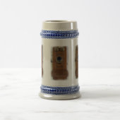 Vintage Telefon Stein Bierglas (Mittel)