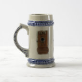 Vintage Telefon Stein Bierglas (Links)