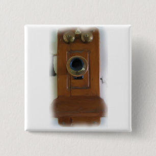 Vintage-Telefon-Taste Button