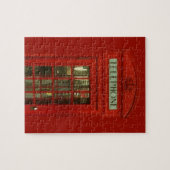 Vintage Telefonbox Puzzle (Horizontal)