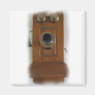 Vintage Telefonmagnet Magnet