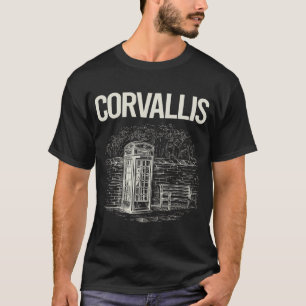Vintage Telefonzelle Corvallis T-Shirt