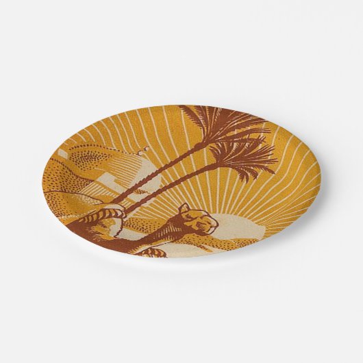 Vintage Teller Casablanca Camel (Schrägansicht)