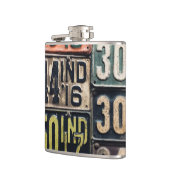 Vintage Teller Flachmann (Links)