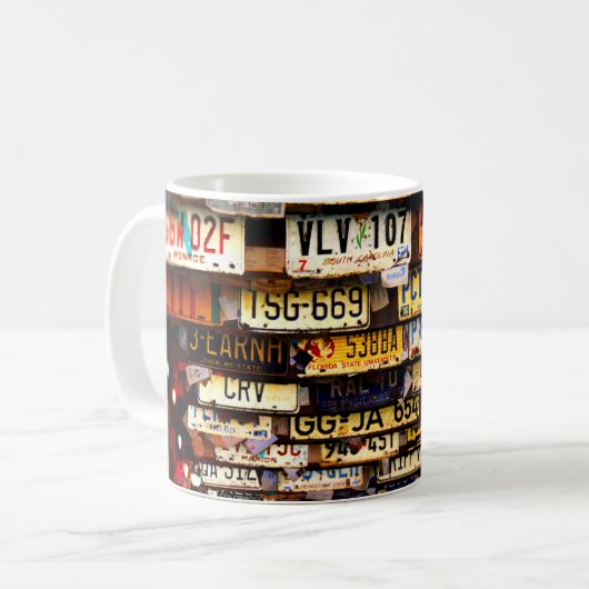 Vintage Teller Kaffeetasse (Vorderseite Links)
