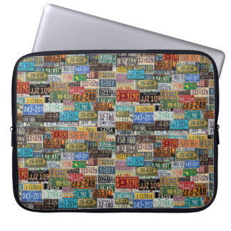 Vintage Teller Laptopschutzhülle