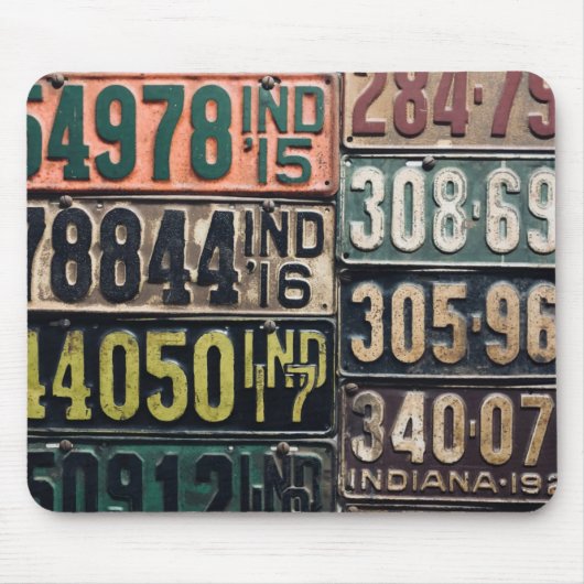 Vintage Teller Mousepad (Vorne)