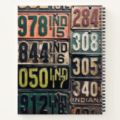 Vintage Teller Notizblock (Rückseite)